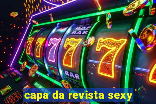 capa da revista sexy